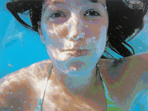 Sarah unter Wasser (Sarah under the Water), 2007 